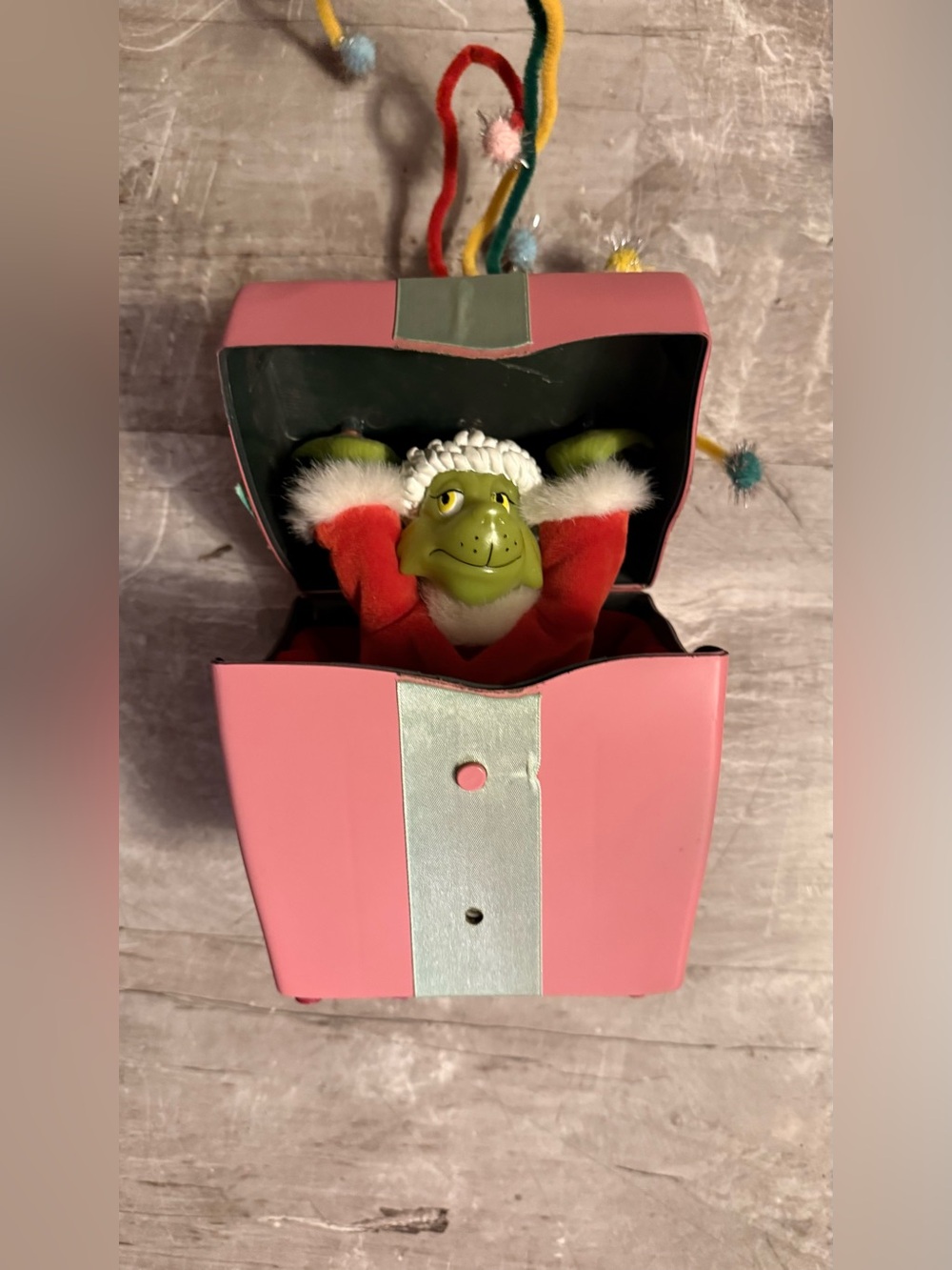 Grinch in the Box by Gemmy